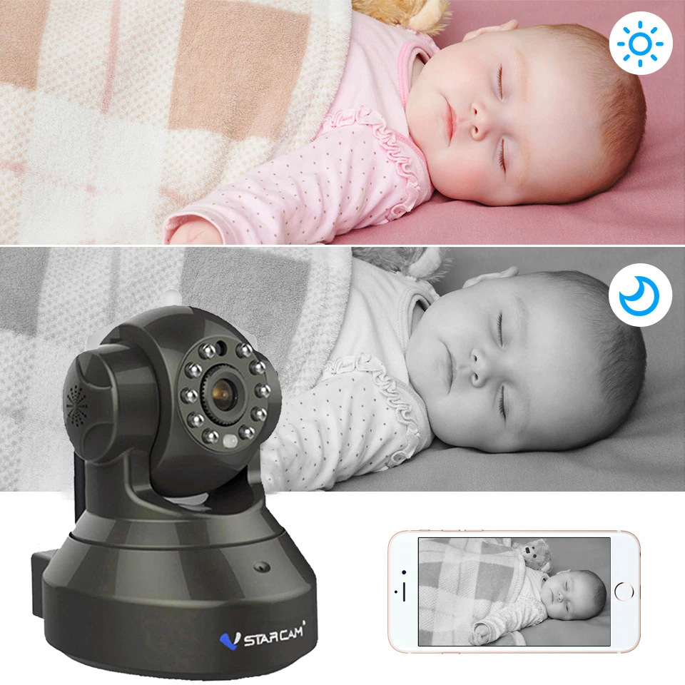 Беспроводная IP камера видеонаблюдения VStarcam C37S 1080P HD|cctv video surveillance|dummy camera outdoorfake dummy