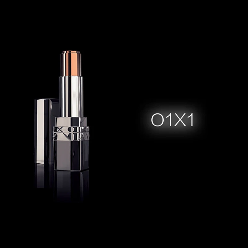 Mirror Rose Gold Мини бритва для волос на лице, портативная для женщин, для тела, подмышек, для удаления волос на лице, электрическая помада, модный бикини, инструмент для бритья тела - Цвет: Mirror Rose Gold