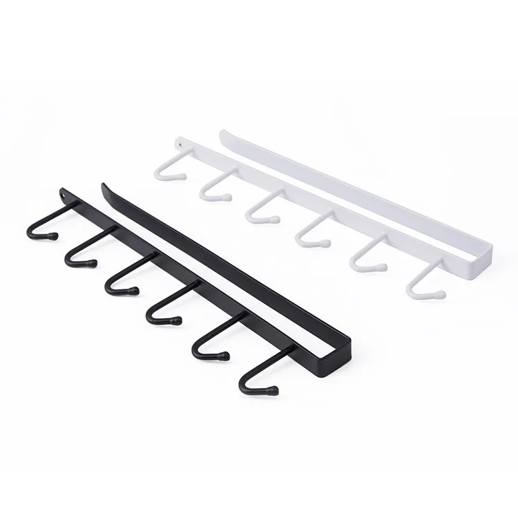 6 крючков держатель для чашки подвесная вешалка ванной комнаты кухонный