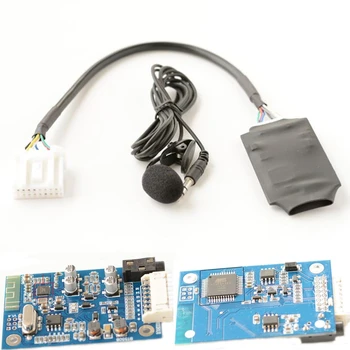 

Car Bluetooth AUX Adapter Microphone Handsfree for Mazda M2 M6 Bluetooth wireless music disc box Support steering wheel control