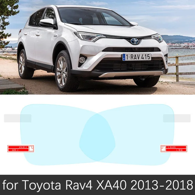 Для Toyota Rav4 XA40 2013- RAV 4 40 полное покрытие противотуманная пленка зеркало заднего вида дождестойкий анти-непрозрачна пленка s чистые аксессуары - Название цвета: Rav4 2013-2018