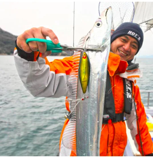 Fishing Slow Roll Iron Plate Bait Luminous Strip Bait Mackerel Bait 60 Grams 80 Grams 100g Boat Fishing jia yu er Lure