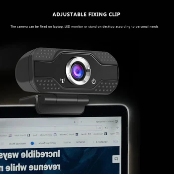 

1080P HD Webcam Built-in Mic Smart Web Camera Usb Pro Stream Cam for Desktop Laptop PC Computer Game Cam for Os Windows10/8