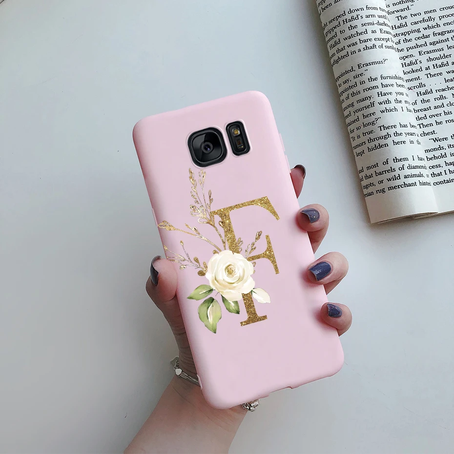 Cute Letters Soft Silicone Phone Case Cover