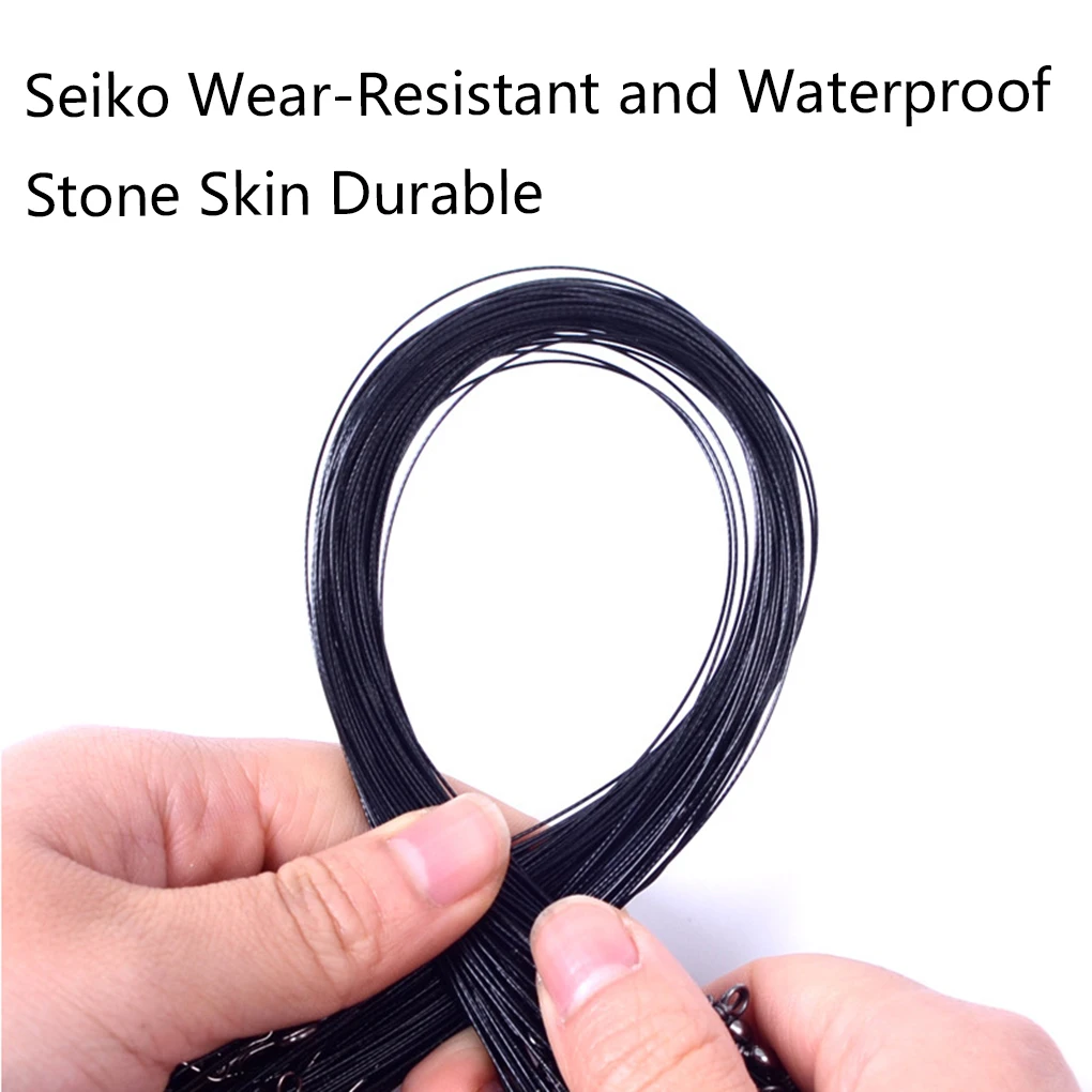 10 шт. леска Стальная проволока лидер поворотные рыболовные аксессуары Leadcore