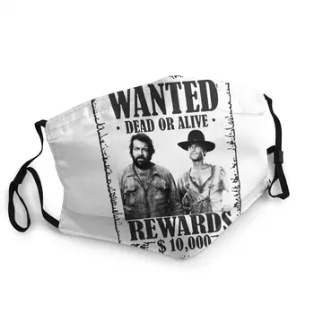 

Bud Spencer And Terence Hill Non-Disposable Face Mask Dustproof Mask Protection Cover Respirator Mouth Muffle