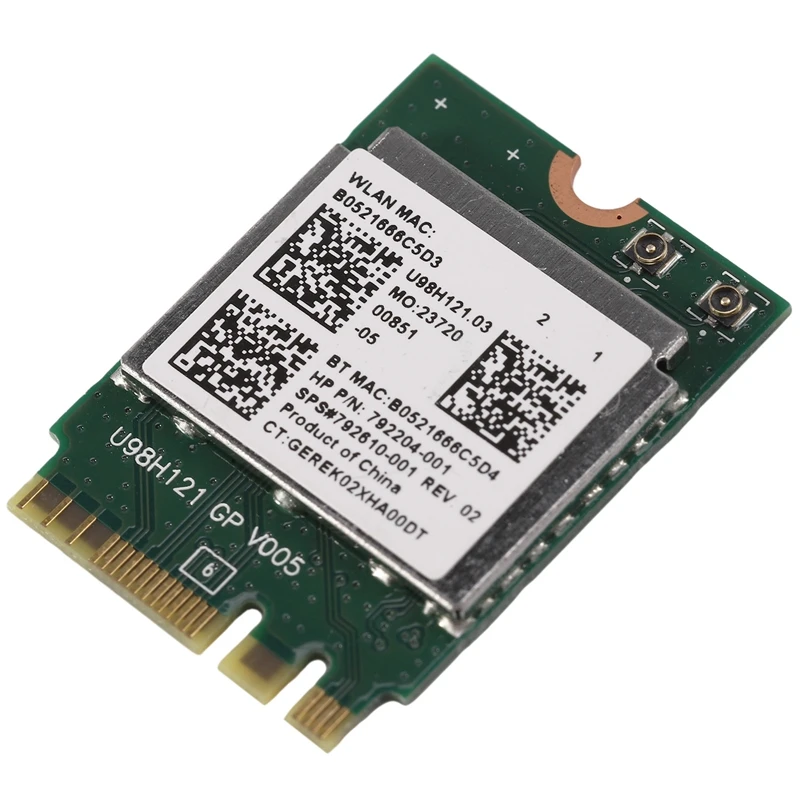 Беспроводной адаптер для Realtek RTL8723BE 802.11N WiFi карты Bluetooth 4,0 NGFF карты SPS 843338-001 300 Мбит/с
