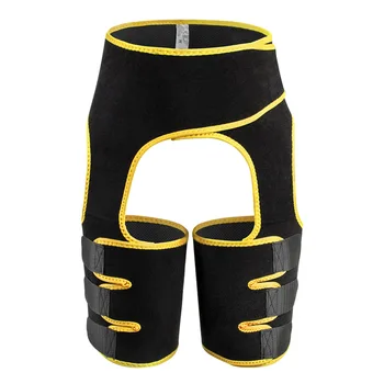 

Yoga Compress Trainer Waist Thigh Trimmer Neoprene Slimming Belt Adjustable For Women Leg Shapers Fat Burning Fitness Butt Lift