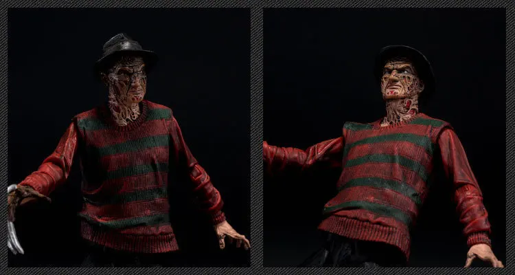 Аниме NECA "Кошмар на улице Вязов" убийца Фредди 7-дюймовый мобильный фигурка