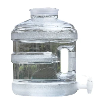 

Food Grade with Faucet Container Camping Outdoor Reusable Storage Picnic with Lid Home Drinking Water Bucke Water Jug