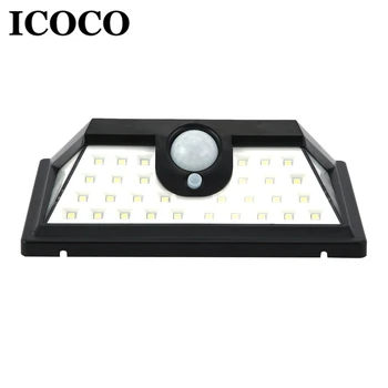

ICOCO 20/32/42/45/62/92 LED Solar Power PIR Motion Sensor Wall Lamp Emergency-Saving Security Light for Outdoor Waterproof