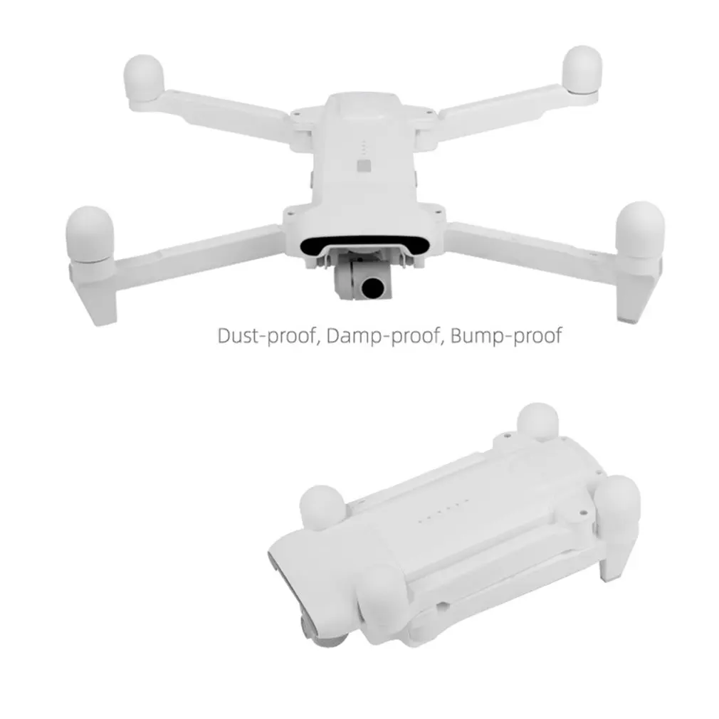 4 шт. крышки для мотора защитный силиконовый чехол для Fimi X8 SE Drone протектор Силикагель Защитная крышка аксессуары чехол