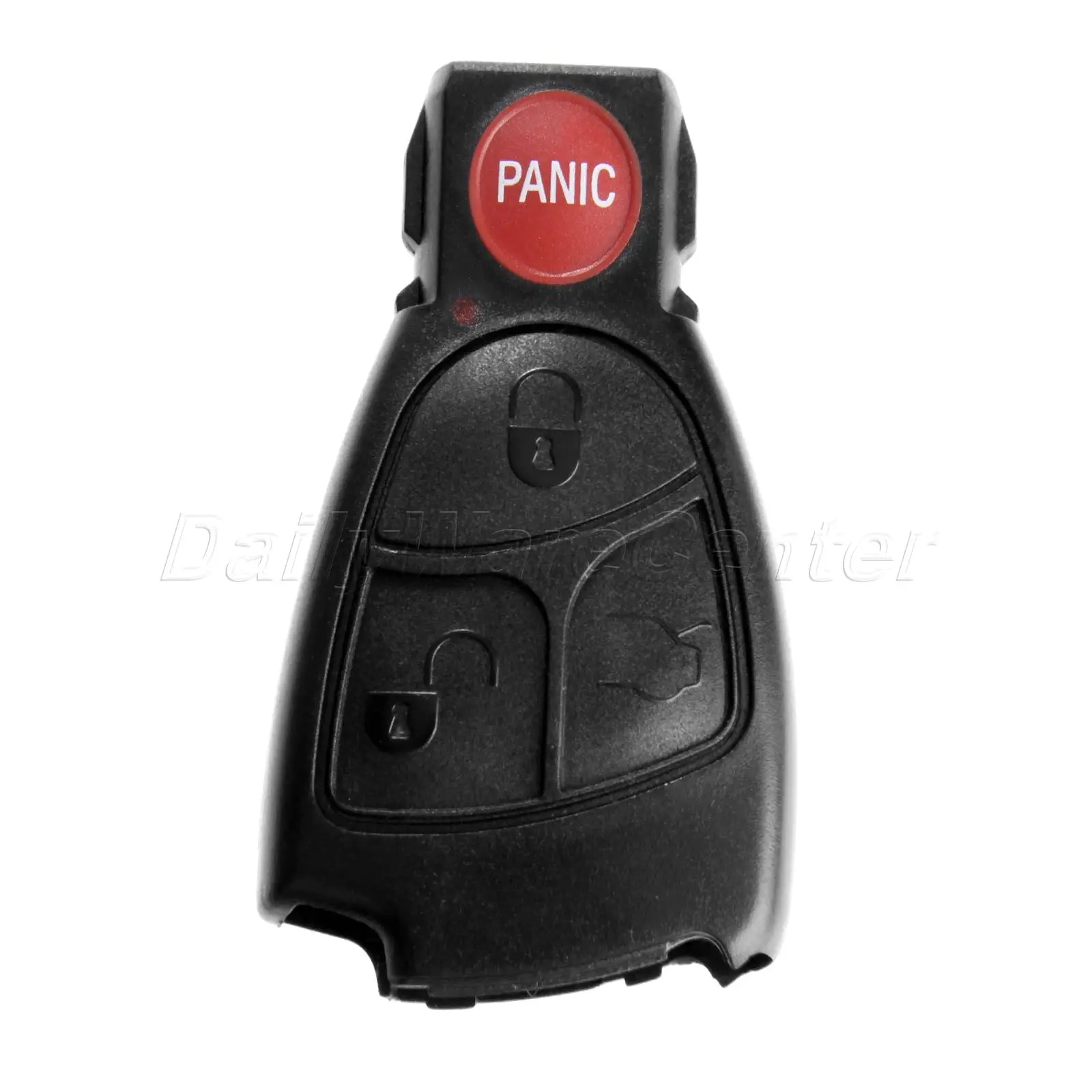 3+1 Panic Button Replacement Keyless Entry Remote Car Key Fob Shell