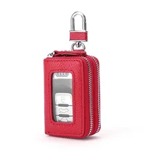 Модный держатель для ключей из натуральной кожи женский кожаный брелок для ключей женский ключница женская сумка-Футляр для ключей органайзер для ключей