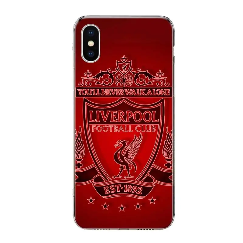 Крутой чехол для телефона Liverpool Club для iPhone 11 Pro 7 6X8 6S Plus XS MAX+ XR 5S SE 10 Ten Art TPU Coque Capa Shell