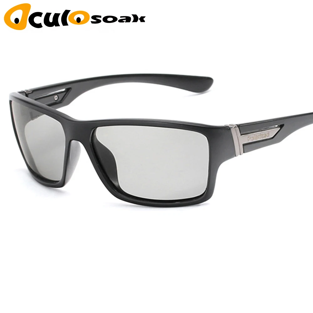 

Men's Photochromic Polarized Sunglasses Anti-UV Driving Eyewear for Men Women Drivers UV400 Sun Glasses Male Eyeglasses