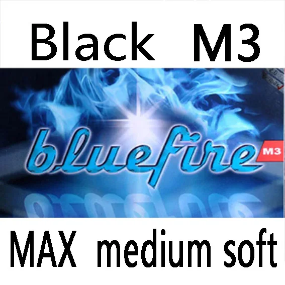 Donic Blue fire M3 Bluefire Pips-in BLUE губка для настольного тенниса, резина, сильный спин, прыщи для пинг-понга - Цвет: M3 Black MAX MS
