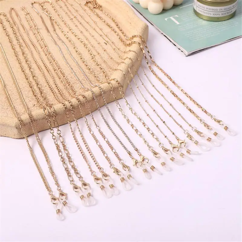 1pc Fashion Sunglasses Chains Mask Hanging Rope For Women Anti-lost Eyeglasses Lanyard Holder Jewelry Wholesale | Аксессуары для