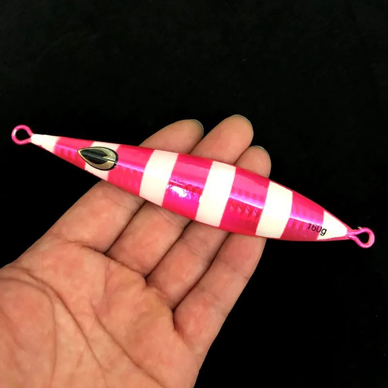 1 шт./лот 14cm160gknife джиггинг металлическая ложка высокое качество VIB искусственная приманка лодка рыболовные приманки свинцовая рыба - Цвет: 03
