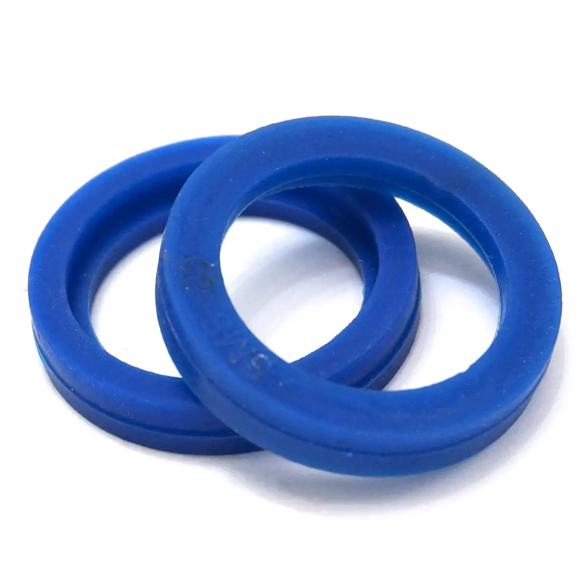 KTS Blue Silicone Flat Gasket Ring Washer Fit 89mm O/D Sanitary SMS Socket Union 