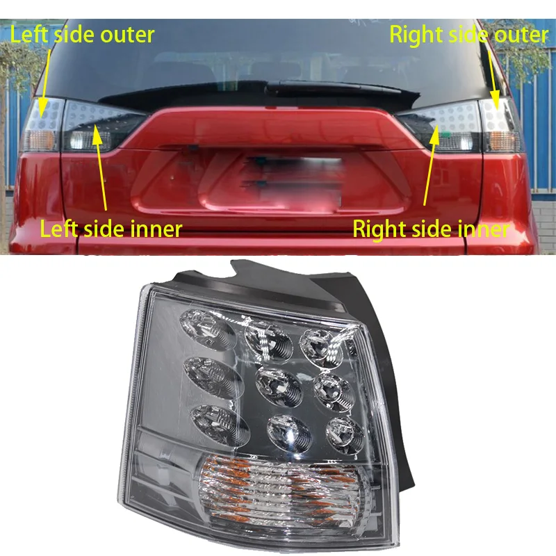 

Rear light Tail Light Assembly for Mitsubishi 2007-2012 OUTLANDER EX Tail Light outlander tail lamp back lamp Turn signal 1pcs