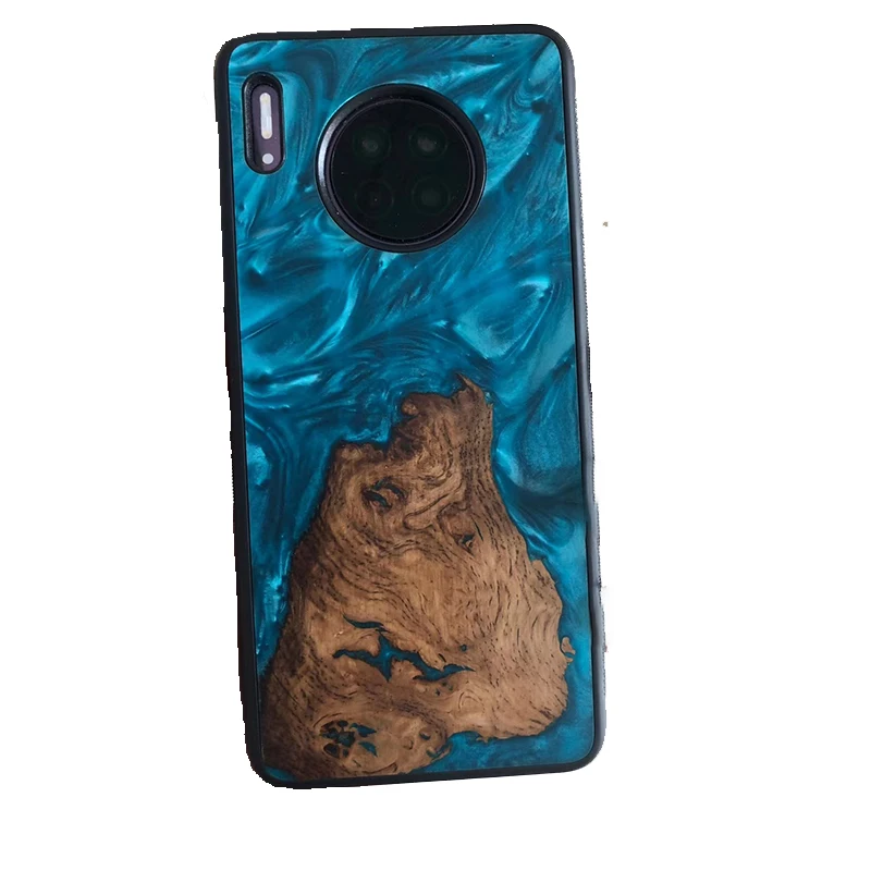 Деревянный чехол для мобильного телефона iphone 11 pro max из настоящего дерева, клей из смолы X XS MAX XR из чистого дерева 6 7 8 plus, мягкий чехол из ТПУ для note 10 s9 plus