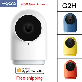 

2020 New Aqara G2H Smart Camera 1080P Night Vision Gateway Edition Zigbee Wifi IP Home Security Camera Support Apple HomeKit APP