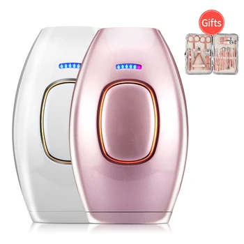 

Home Hold Depilatory Laser Mini Hair Epilator Permanent Hair Removal IPL System 600000 Shot Light Pulses Whole Body Hair Remover