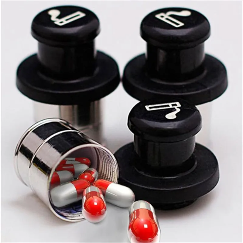 

Pill Organizer Medicine Box Faux Car Cigarette Lighter Privacy Holder Storage Box Hidden DampproofStorage Box Storage pill Case