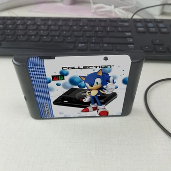 

The Ultimate 1000 in 1 EDMD Remix MD Game Cartridge for USA/ Japanese /European SEGA GENESIS MegaDrive Console