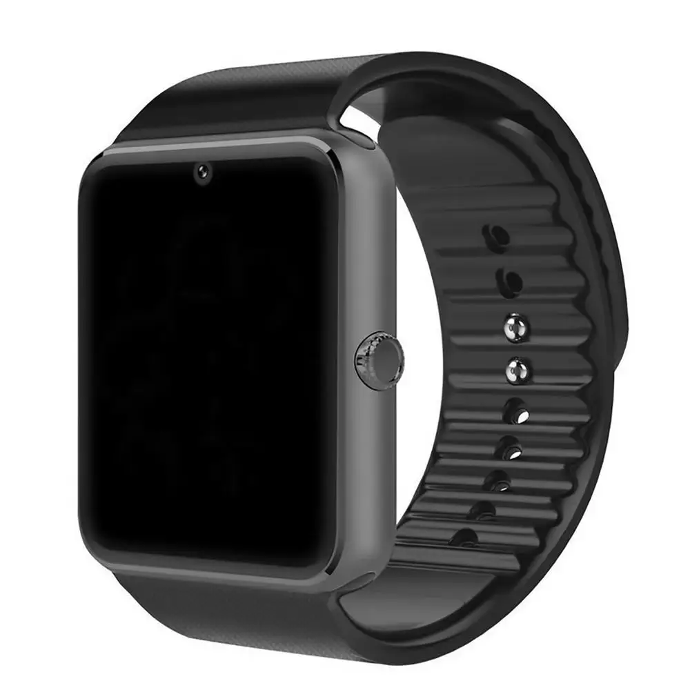 Умные часы B57, водонепроницаемые, спортивные, для телефона, умные часы, монитор сердечного ритма, функции кровяного давления, для мужчин и женщин, носимые, Assista - Цвет: GT08-Black