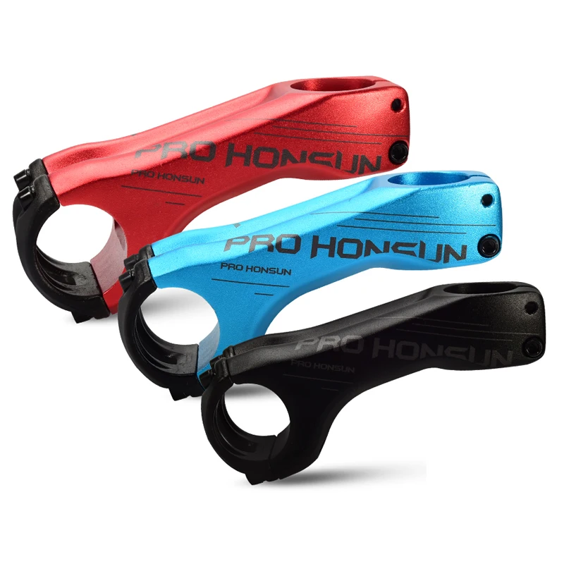 PROHONSUN Bicycle Stem Mountain Road Bike Stem MTB 31.8mm Handlebar Riser 90mm Bike Stem-17 Degree for XC