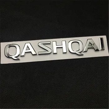 

Car Styling For Nissan Qashqai j10 j112007-19 Chrome Qashqai Emblem Badge Letters Rear Tail Sticker Auto Styling