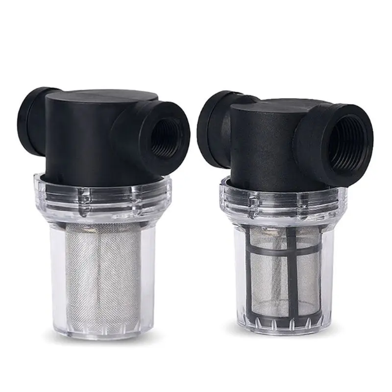1/2' 3/4'Irrigation Universal Filter Water Pump Purification Garden