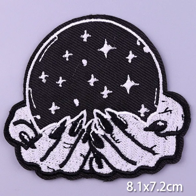 DIY Cartoon Cat Dog Patches On Clothes Animal Patch Unicorn Letter Embroidered Patch Iron On Patches For Clothing Stickers Badge PE6233CT