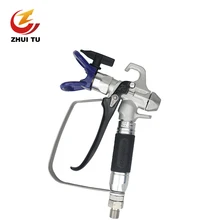 3600PSI безвоздушная высокого давления для краски пистолет Аэрограф с 517 распылитель сопла Впускной шарнир 360 Вращение