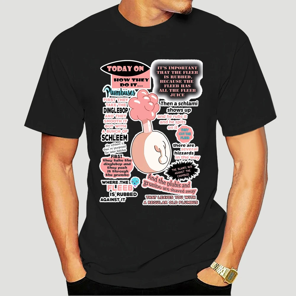 How To Make A Plumbus High Quality Print Discount 2019 New Fashion Summer Arrival Men Short Cute T Shirts 6425X | Мужская одежда