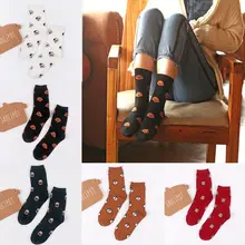 5 пар, женские носки Kawaii с изображением животных, милые носки в горошек с изображением щенка, чулочно-носочные изделия, подарки