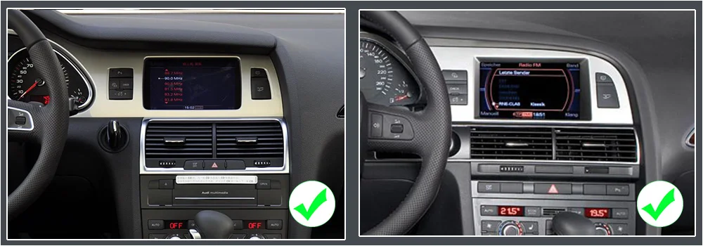 Автомобильный мультимедийный для Audi Q7 2004~ 2011 Автомобильный dvd-плеер на основе Android Восьмиядерный радио с Bluetooth и GPS wifi стерео навигация BT