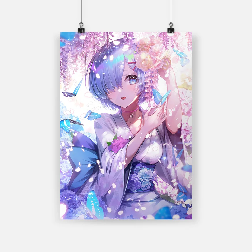Hot-New-Poster-Anime-Wall-Canvas-Rem-Re-Zero-Anime-Poster-Canvas-Painting-Wall-Art-Decor (1)