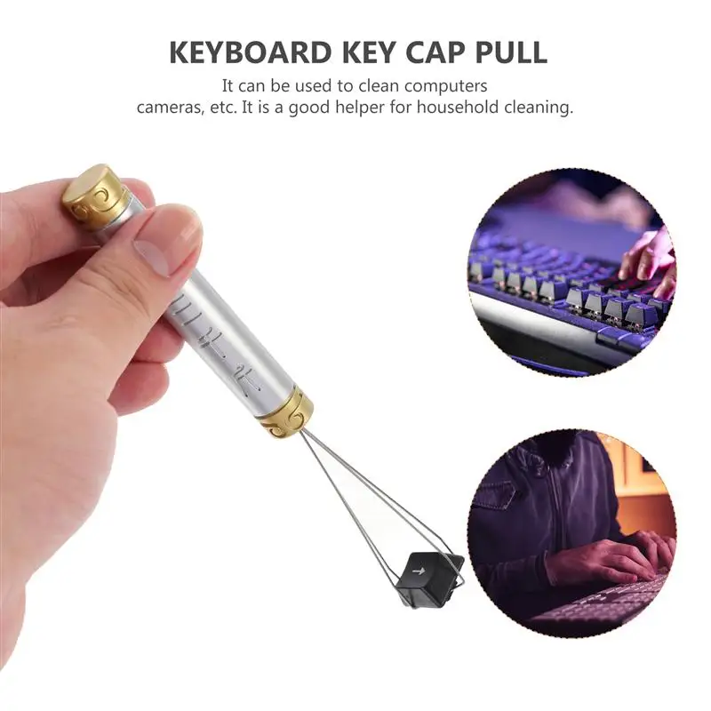 Keycap Remover Keyboard Puller Mechanical Key Portable Keycap Cap Repairing Tool