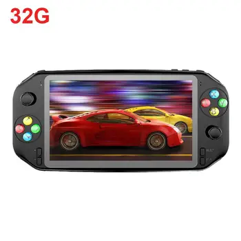 

7 Inch Video Game Console Built In 5000/10000 Games 32/64 GB Handheld Double Joystick Game Controller For PSP GBA FC GB FC GBC