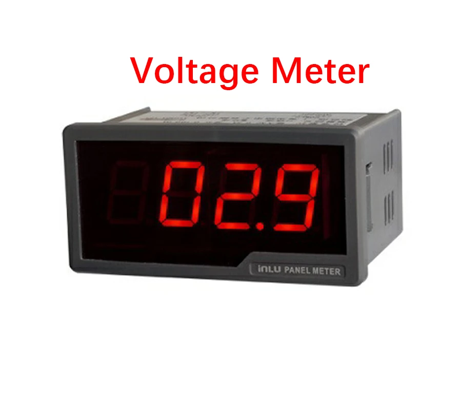 

DC Voltage Meter 0-10000A 0-15V Digital Ammeter Panel Mount Amp Meter Voltmeter Current Meter
