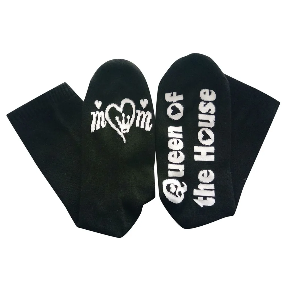 Носки Королева хлопковые носки унисекс дома Greatcalcetines gamer socke подарочные забавные