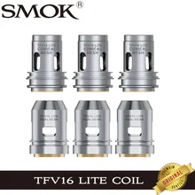 3 шт./лот SMOK TFV16 Lite коническая сетка 0.2ohm катушка и двойная сетка 0.15ohm головка nexMesh для электронной сигареты TFV16 Lite Танк G-priv 3 Vape