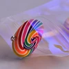 100Pcs Rainbow Transparent Symphony Ziplock Bag Iridescent Zip lock Bags Cosmetic Plastic Laser Zipper ► Photo 2/6