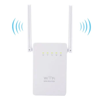 

300Mbps Wireless Range Extender WiFi Repeater Networks Router Signal Booster UY8