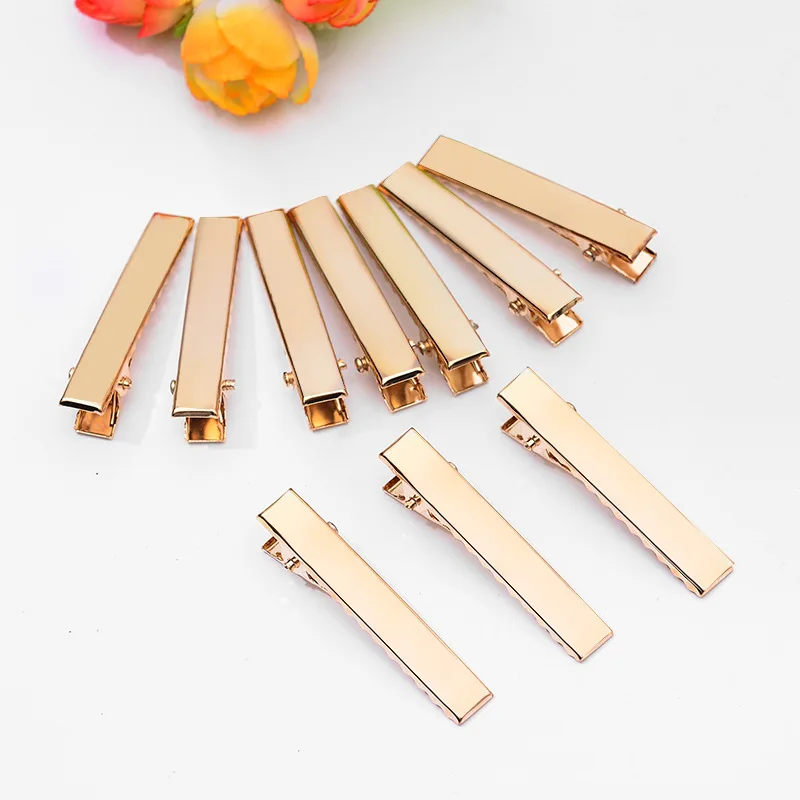20pcs 3.2/4/4.5/5.5/6.5/7.5cm Gold Color Hair Pins Clips Wedding Hair