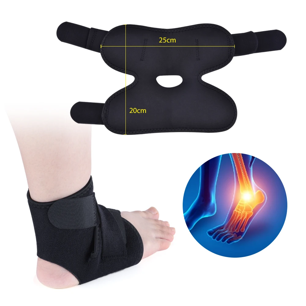 Компрессионная опора для лодыжки 1 шт. регулируемая эластичная поддержки ног