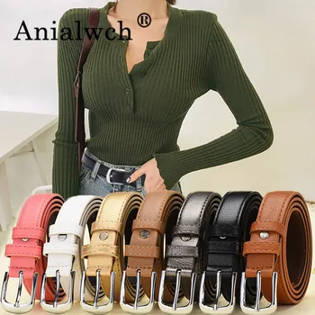 

110*2.5cm 7 colors Women's belt for women Lengthen High-quality leather waistband with jeans new waist belt 2020 bel kemeri F203